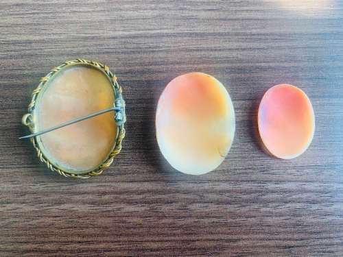 3x Rare Collectable Vintage Cameo Pieces!