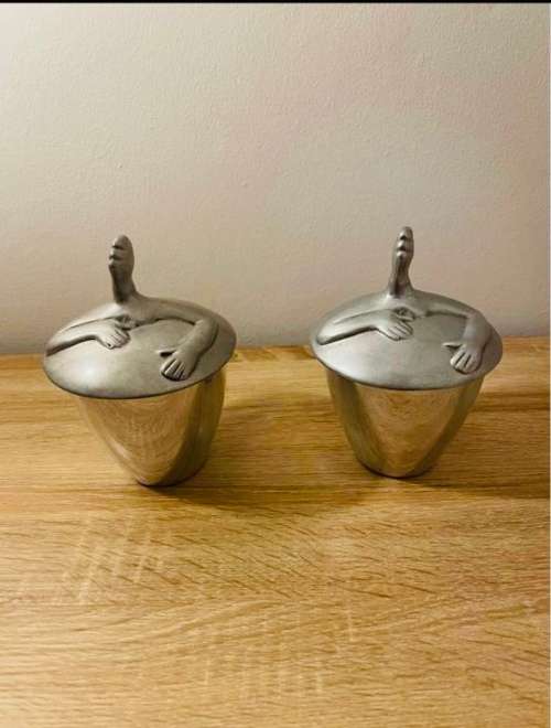 2x Carrol Boyes Suger & Coffee Holders!! Brand New