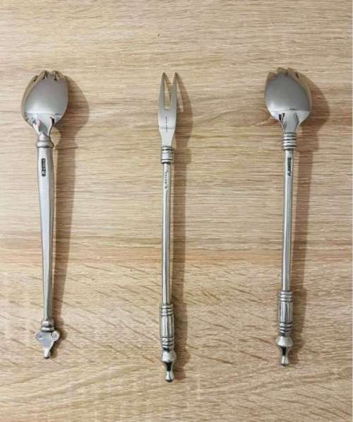 3x Brand New Designer Carrol Boyes Kitchen Utensil`s 22cm! Valuable Lot