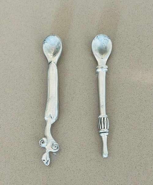 2x Brand new Carrol Boyes Designer Spoons.Valuable Pieces