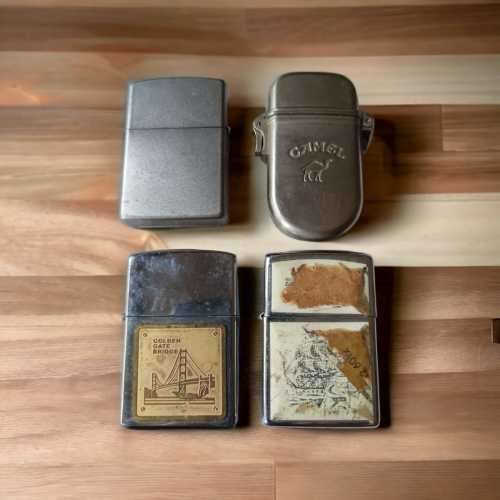Rare collectors lighter assortment including two zippo