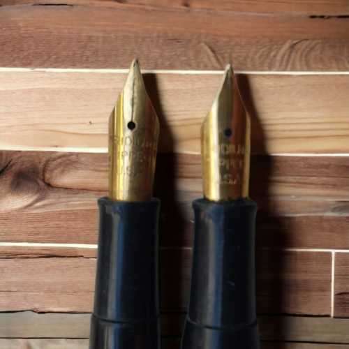 Rare vintage collectors Iridium Tipped USA fountain pens