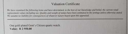 Stunning Vintage Collectors gents citizen quartz watch value R2950.00