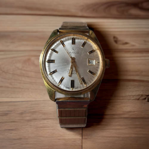 Stunning Vintage Collectors Lanco automatic gents watch value R3950.00