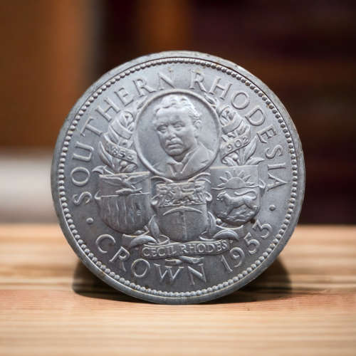 Valuable Vintage collectors Rhodesia Rhodes Century 1853 - 1953 Crown in excellent condition