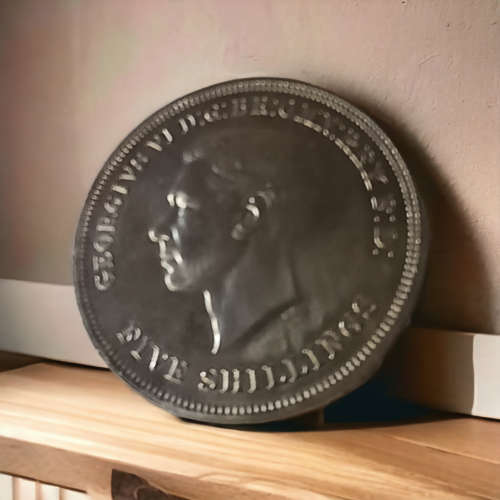 Valuable Rare vintage collectors 1951 Festival of Britain Five Shilling in excellent condition