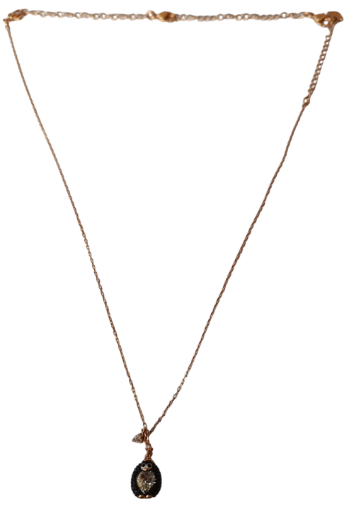 Stunning collectors Swarovski owl pendant on a rose gold plated chain Value R2950.00