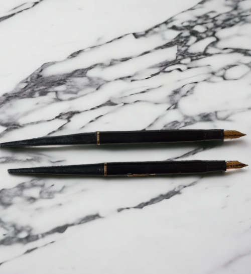 Rare vintage collectors Iridium Tipped USA fountain pens