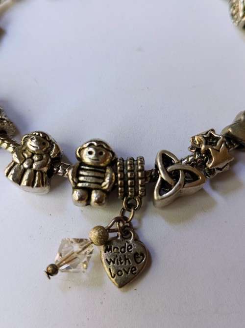 Stunning Collectors Pandora charm bracelet