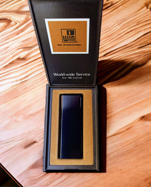 Collectors Win International BMW lighter in original case