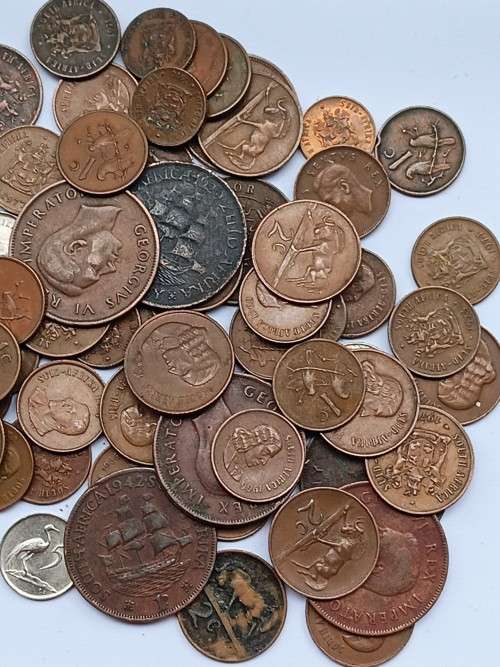 Collectors selection of South African Coins