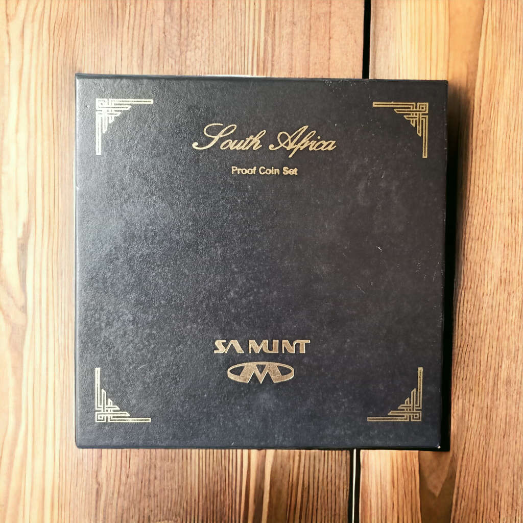 Collectors 1998 South African Coin proof set with SA Mint case