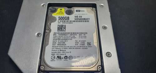 500GB SATA 2.5 INCH WITH CADDY