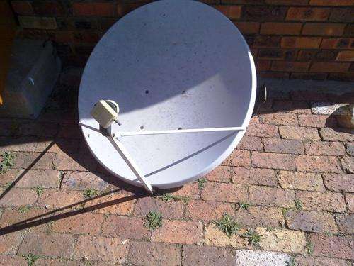 LARGE DISH AND LNB