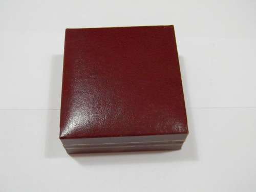 Empty SA Mint Maroon Leatherette Box for the 1/10th Gold Cultural Series Proof Coins