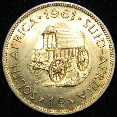 South Africa 1961 Van Riebeeck 1c - Brilliant UNC