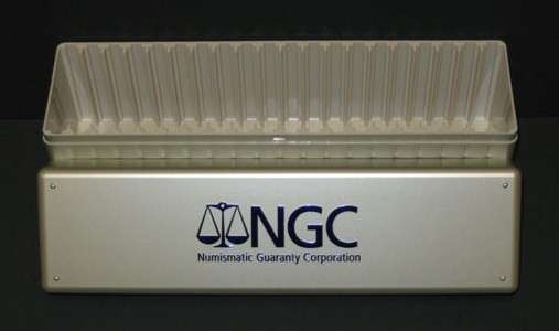 Brand New NGC Slab Storage Container / Box - Holds 20 NGC Slabs