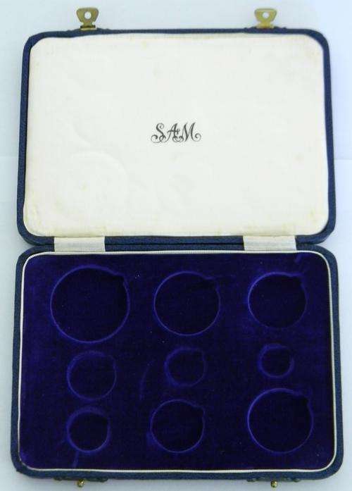 Empty SA Union SA Mint Box for 1947-60 Proof Set ( 9 Coins 1/4d to 5S )
