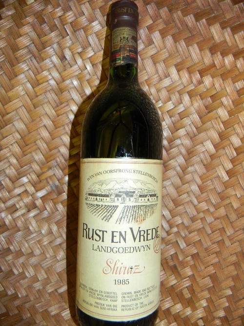Rust en Vrede Shiraz 1985 - 750ml