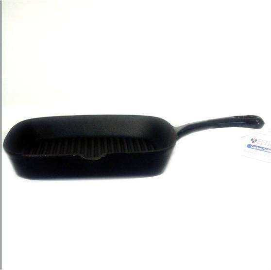 **Ambassadors Gifts** EETRITE Square Grill Pan with Solid Handle 24cm BLACK