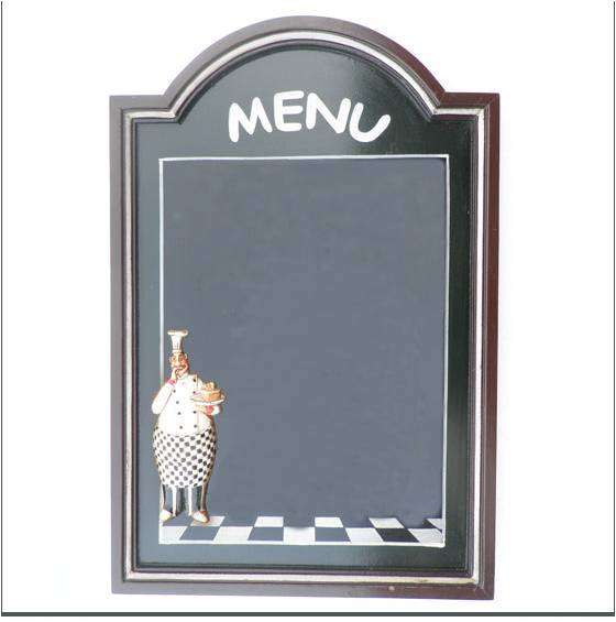 *Ambassadors Gifts* Bar Display : Wall Plaque : Chef Menu