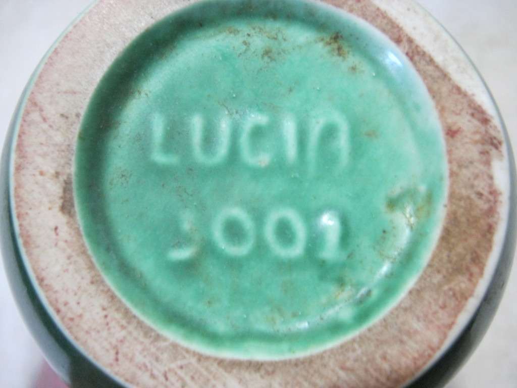 Lucia  dark green vase very good condition