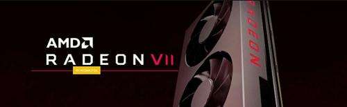 XFX AMD Radeon VII 16GB HBM2, 1750 MHz Boost, 1801 MHz Peak, 3xDP 1xHDMI Pci-E 3.0