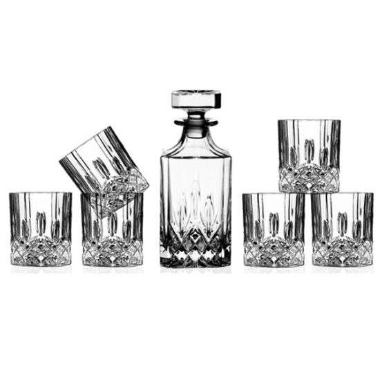 RCR "Opera" Crystal Whisky 7 Pieces Set.