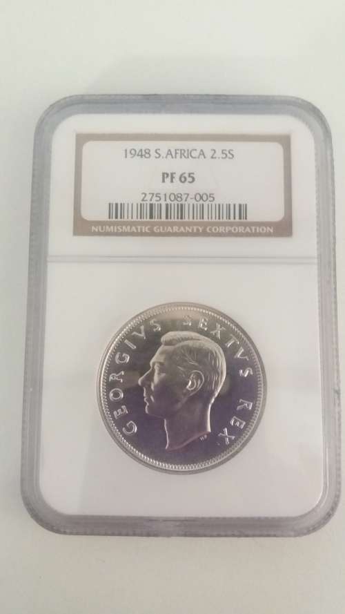 1948 *** 2.5S *** PF65 *** Only 1600 minted; so few available