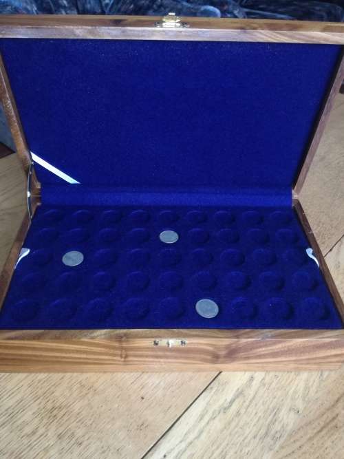 Sixpence Case for Coin Collectors