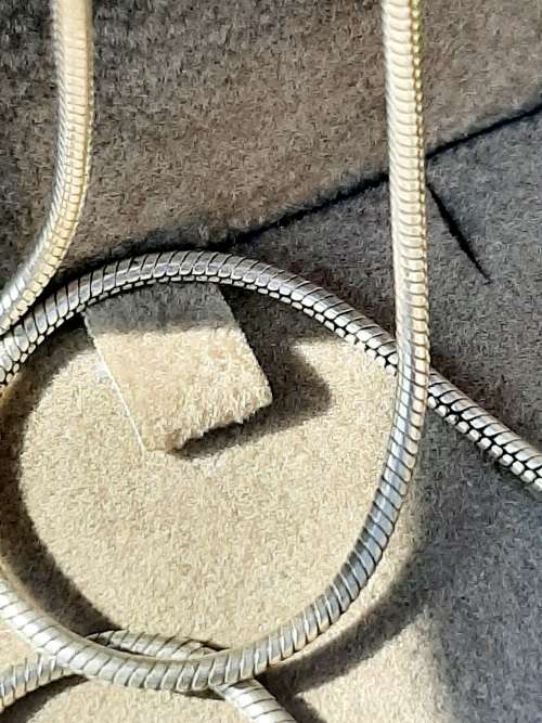 STERLING SILVER SNAKE CHAIN