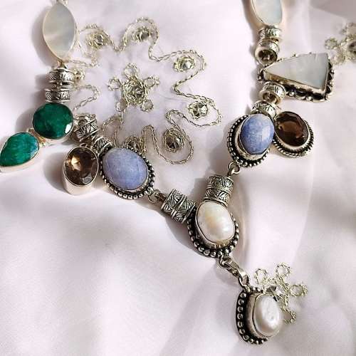 RARE GEMSTONE NECKLACE