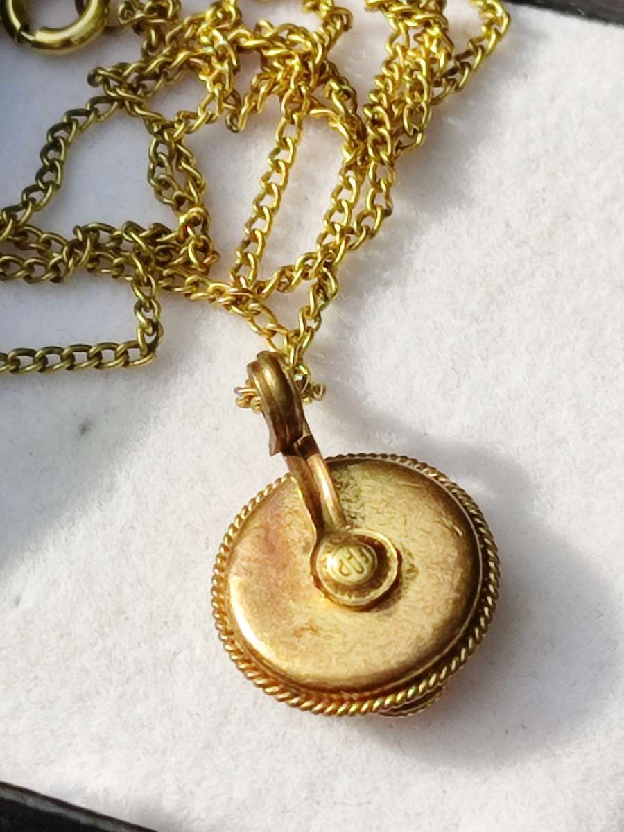 MICRO MOSAIC VINTAGE PENDANT SET