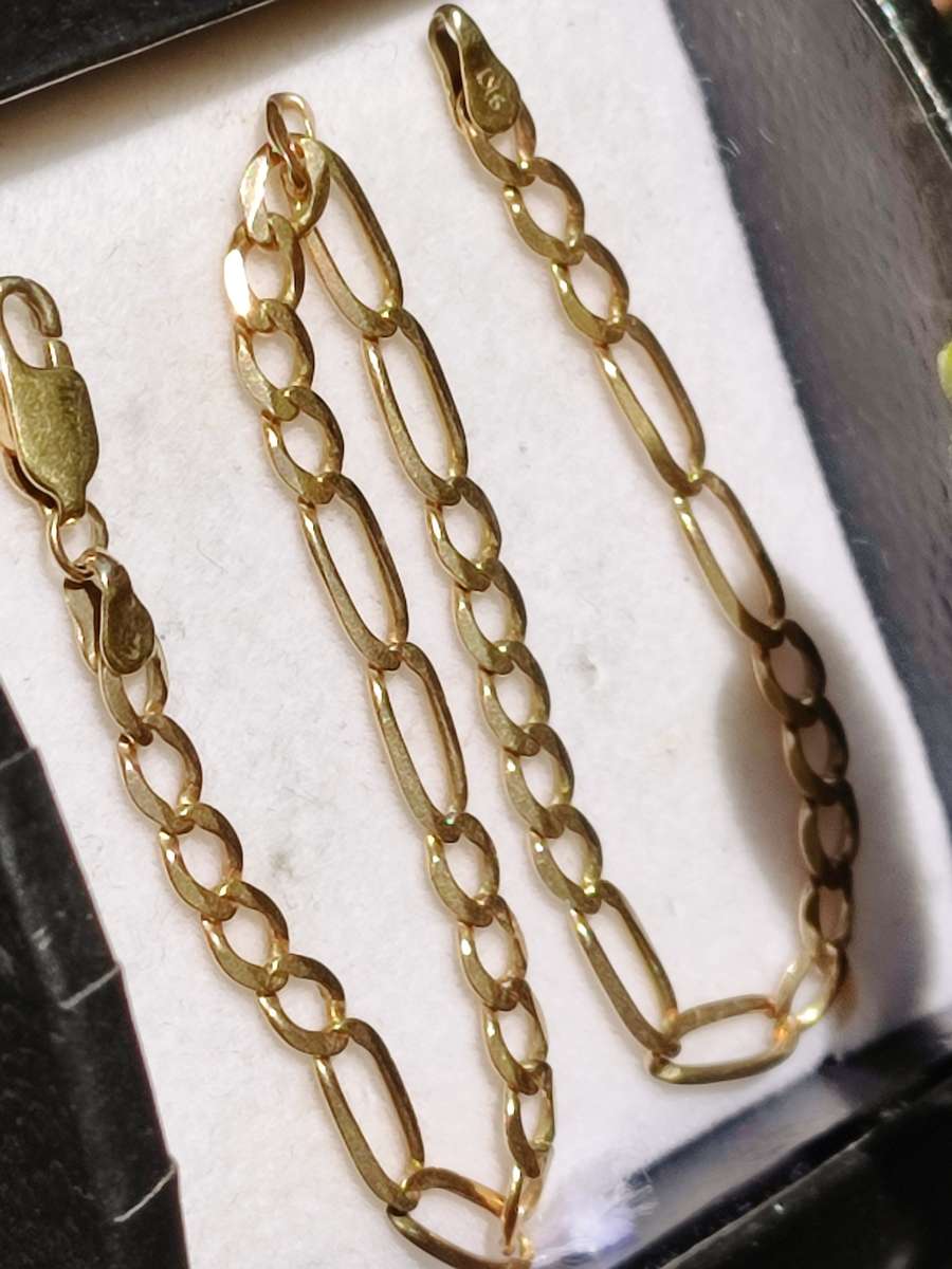 9CT GOLD 4MM BRACELET