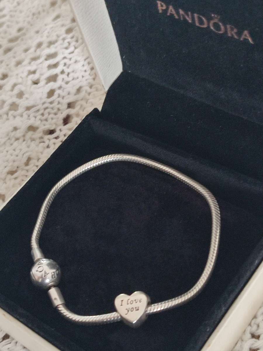 PANDORA ORIGINAL BRACELET WITH CHARM
