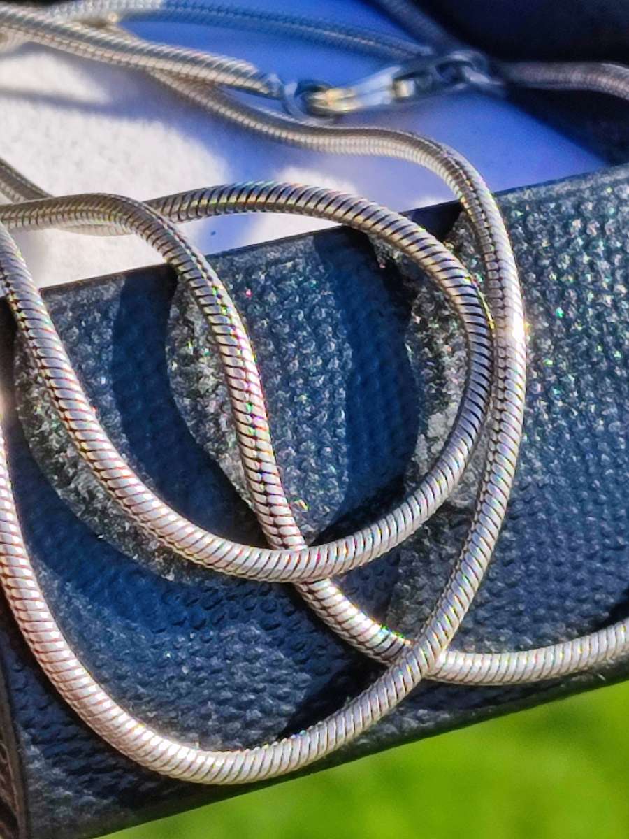 Sterling Silver Thick Snake Chain