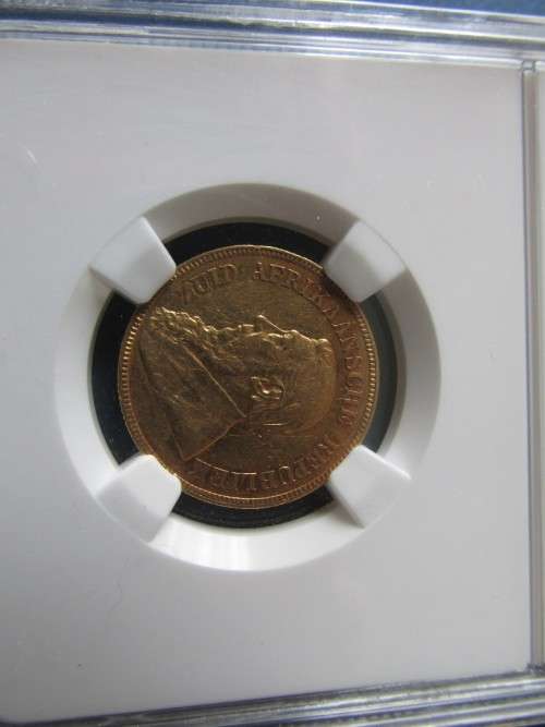 1892 D/S PAUL KRUGER POND NGC GRADED XF45