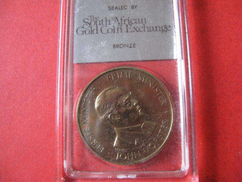 JOHN VORSTER - 30TH ANNIVERSARY OF NATIONIST GOV.