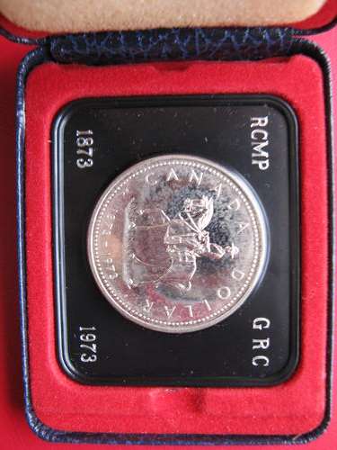 ONE DOLLAR ROYAL CANADIAN MOUNTED POLICE CENTENARY