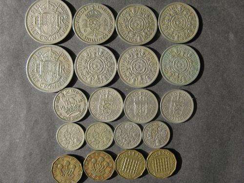 COLLECTION OF UK COINS - X 20