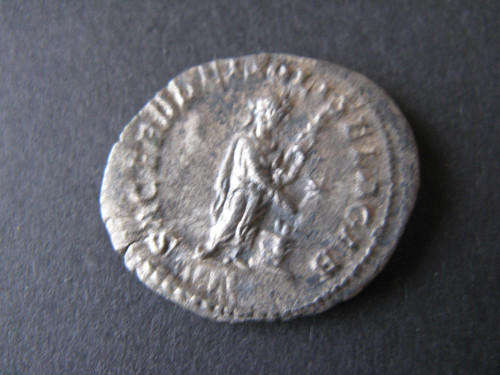 SILVER DENARIUS - ELAGABULUS 212-222AD
