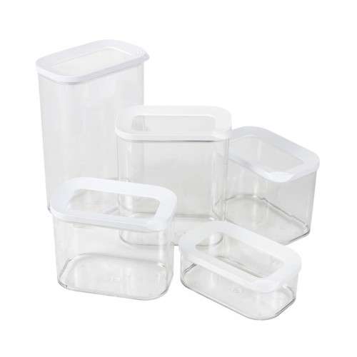 5pc Storage Container Set - Window Lid