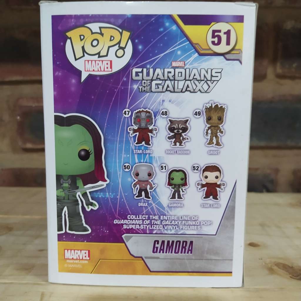Guardians of the Galaxy  Gamora #51 Funko Pop