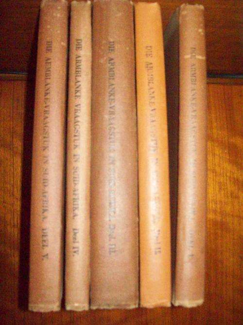 Die Armblanke Vraagstuk in Suid-Afrika in 5 Volumes