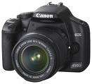 Canon Eos 450D + 18-55 Image stabilized lens(12 mega pixels,  3.5 frames p/sec)