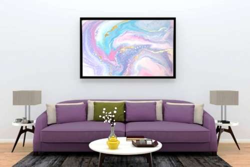 Acrylic Pour Painting - A State of Bliss