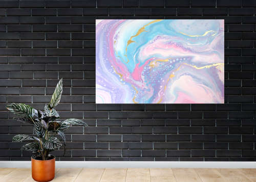 Acrylic Pour Painting - A State of Bliss