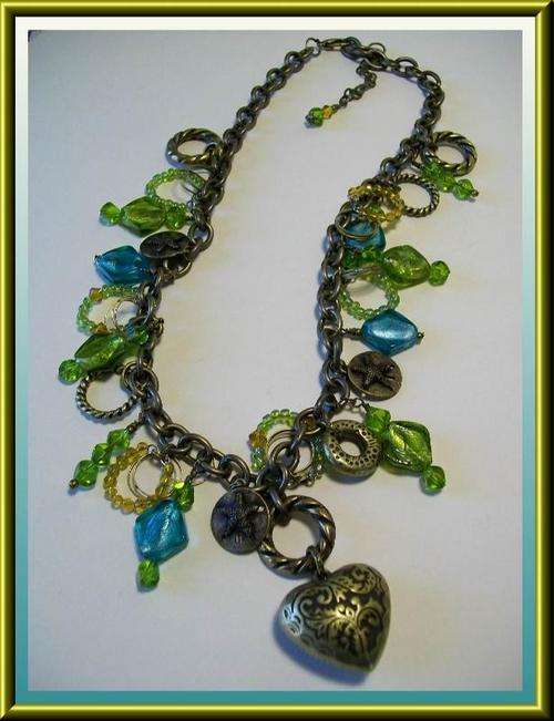 Splash of summer  necklace