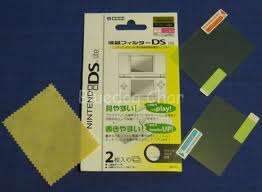 Nintendo DS Lite (NDSL) - LCD screen protectors