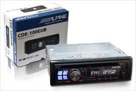 ALPINE CDE-100EUB MP3/WMA/AAC CD PLAYER+FRONT USB